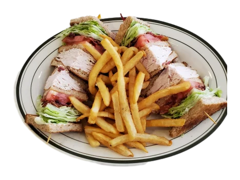 Sliced Turkey Triple Decker